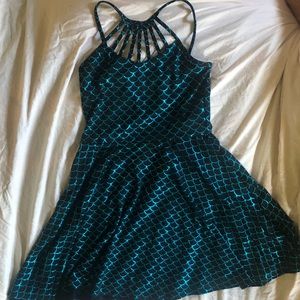 Size xl black milk mermaid dress